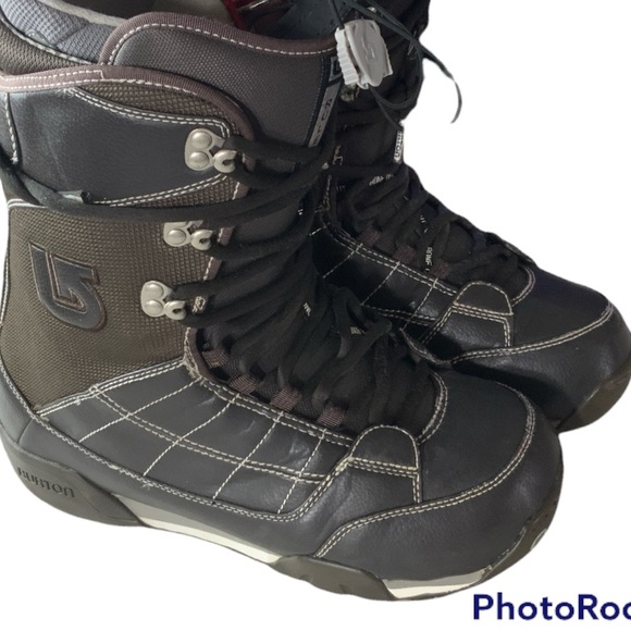 Burton Ruler Matrix 3 brown snowboard boots UEC Size 10 - Picture 3 of 10